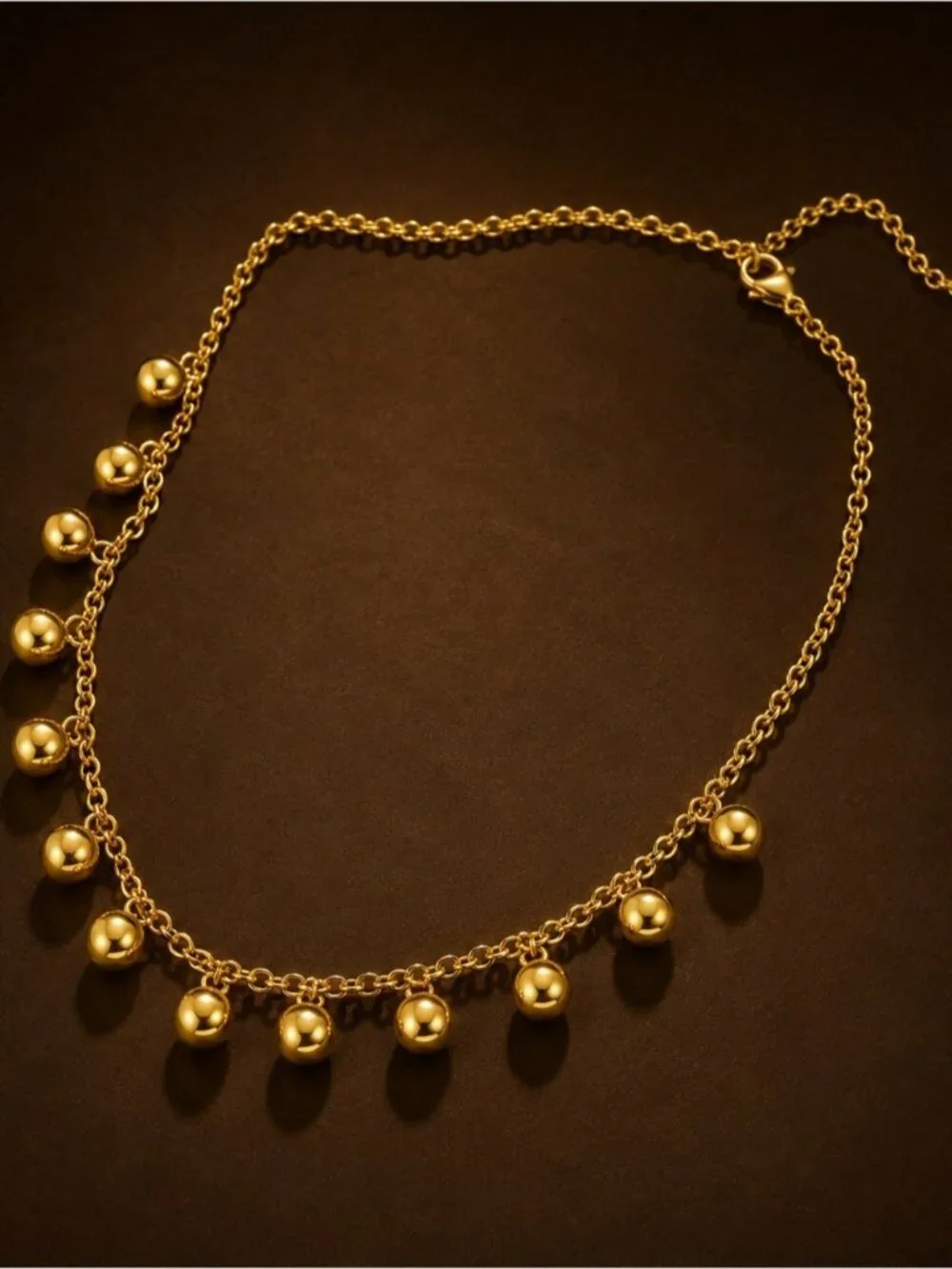 Anthropologie polished gold